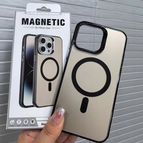 Etui do IPHONE 15 magsafe wzmacniane obudowa matowy kolory + folia ochronna na Arena.pl