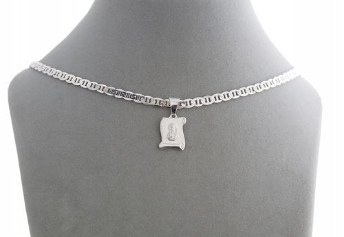 SREBRNY PEŁNY ŁAŃCUSZEK MĘSKI GUCCI Z ZAWIESZKĄ PR. 925 + GRAWER GRATIS na Arena.pl