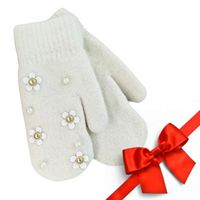 rękawiczki cute krem rek120