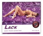 Vinyl Bed Sheet Purple 200X230