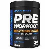 ALLNUTRITION PRE WORKOUT PRO SERIES 600g ENERGIA POBUDZENIE REGENERACJA