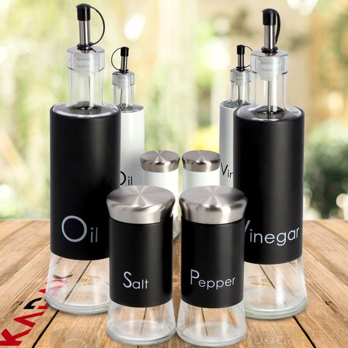 DOZOWNIK SZKLANY BUTELKA NA OLIWĘ OCET 320ml CZERŃ na Arena.pl