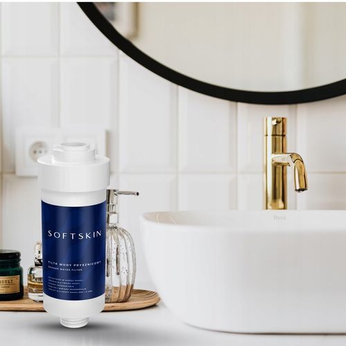 SOFTSKIN Filtr Wody Prysznicowy pod Prysznic WodaRO KDF BPA FREE 2 SZTUKI na Arena.pl