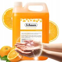 MYDŁO W PŁYNIE do rąk Wydajne Orzeźwiające Pomarańczowe Zapas Baniak 5L