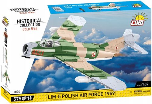 Cobi 5824 Samolot Lim-5 Polish Ari Force 1959 na Arena.pl