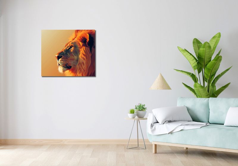 Obraz 70x60cm Król zdjęcie 2