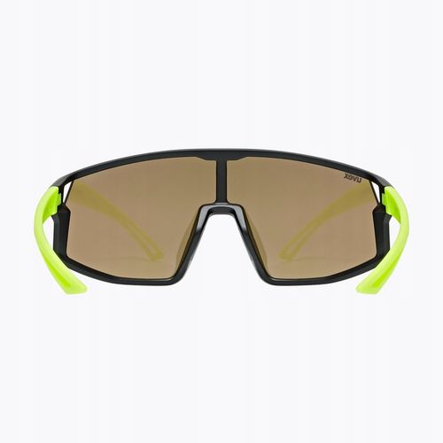 Okulary przeciwsłoneczne dziecięce UVEX Skyryse Jr black/yellow matt/mirror na Arena.pl