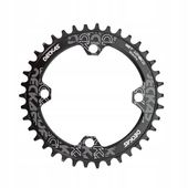 Zębatka do Roweru Rowerowa Zębatka Okrągła Narrow Wide 36T 104BCD Czarna