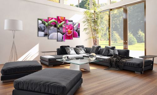 Obraz Na Płótnie - Storczyk Kamień - 160X85 Cm - Ea160X85-0465 na Arena.pl