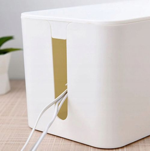 POJEMNIK ORGANIZER NA KABLE PUDEŁKO LISTWY KABLI M na Arena.pl