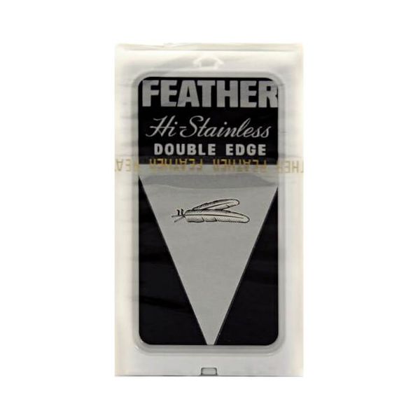FEATHER - Żyletki Double Edge Opakowanie 5 szt zdjęcie 1