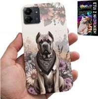 ETUI DO XIAOMI POCO C65 - PSIE RASY PSIE WZORY POKROWIEC + FOLIA