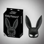 maska   bunny mask black
