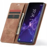ELEGANCKIE ETUI Z KLAPKĄ SPACECASE WALLET SKÓRZANE CASE DO GALAXY S9