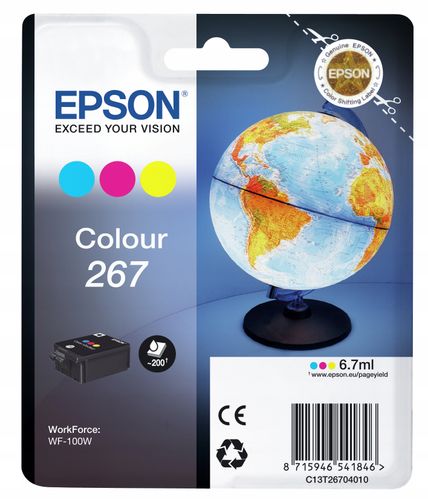 Tusz Epson 267 kolor 200str. na Arena.pl