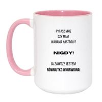 Duży Biało-Różowy 450 ml