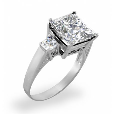 ELEGANCKI PIERŚCIONEK DUŻYM ONYKSEM ZE SREBRA PRÓBA SREBRA 925 na Arena.pl