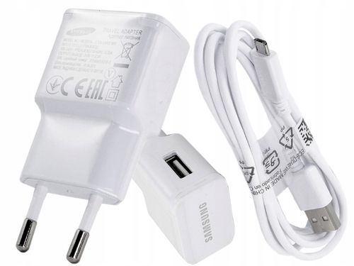 ORYGINALNA ŁADOWARKA SAMSUNG 2A + KABEL MICROUSB na Arena.pl