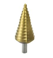 Wiertło stopniowe 6-38mm, HSS, TiN, choinka