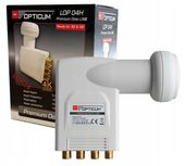 Konwerter Opticum OCTO LOP-04H 0.1dB 8 wyjść LNB satelitarny