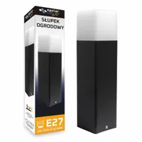 Lampa Ogrodowa 32cm stojąca słupek zewnętrzna E27