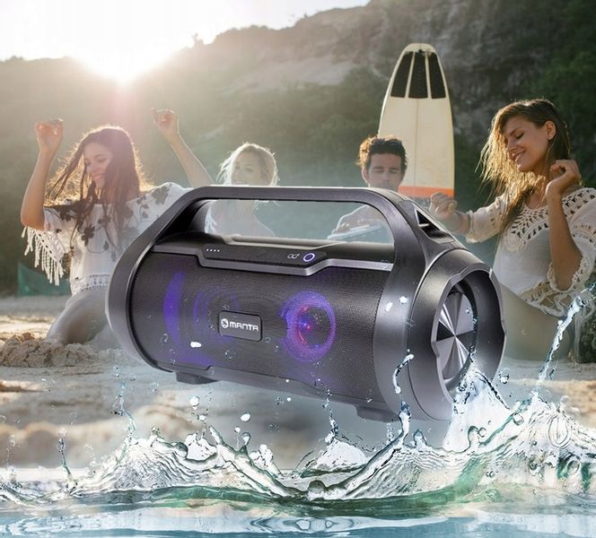 Głośnik Bluetooth Przenośny MANTA SPK216 USB GOODRAM 32GB XBASS Radio TWS zdjęcie 11