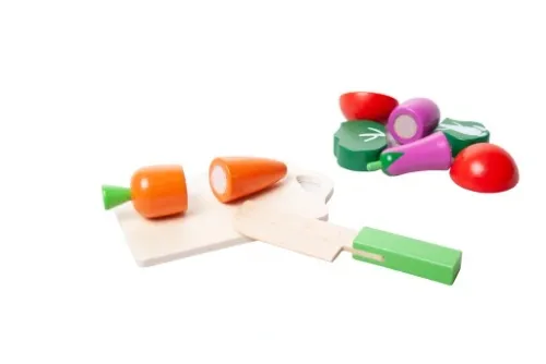 Drewniane Warzywa Owoce do Krojenia na Rzep Zestaw na Arena.pl