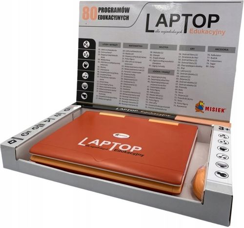 LAPTOP EDUKACYJNY 80 PROGRAMÓW USB DO NAUKI na Arena.pl