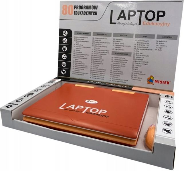 LAPTOP EDUKACYJNY 80 PROGRAMÓW USB DO NAUKI zdjęcie 6