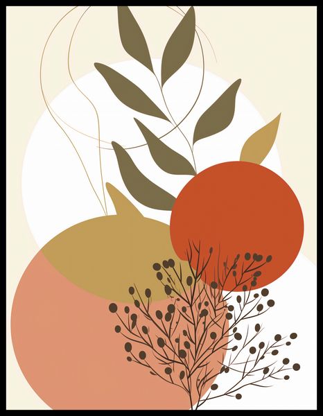 Plakat 50x65cm Impresja Jesieni zdjęcie 2