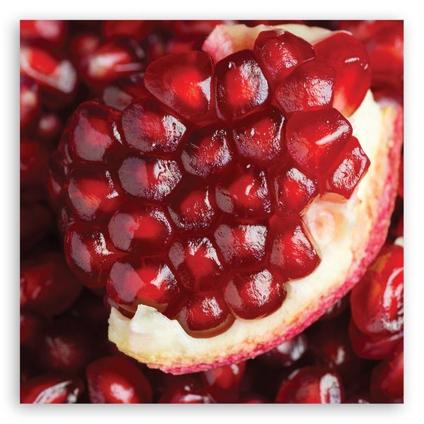 Emaga Obraz na płótnie, Granat makro - 50x50 zdjęcie 3