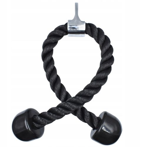 SZNUR LINA UCHWYT DO WYCIĄGU ATLASU GÓRNEGO DOLNEGO NA TRICEPS DO ĆWICZEŃ na Arena.pl