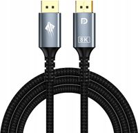 2X Kabel przedłużacz Display Port DP męski do DisplayPort męski 8K 60Hz 300