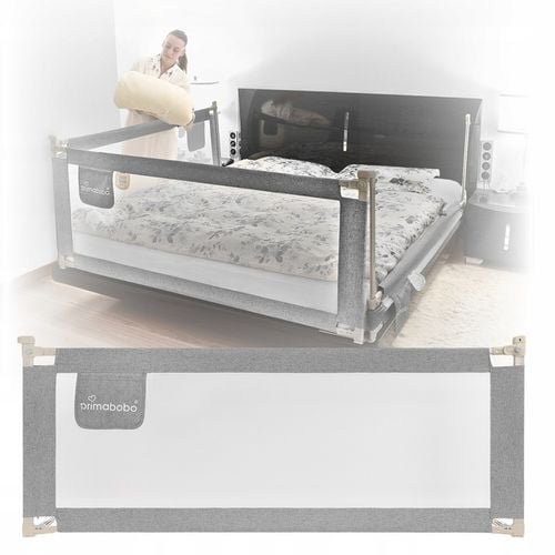 PRIMABOBO Barierka ochronna do łóżka CLASSIC 200cm dla dzieci WYSOKA na Arena.pl