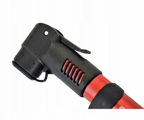 POMPKA ROWEROWA RĘCZNA NA RAMĘ ALUMINIOWA MINI DUAL 28 CM LEKKA AV / FV-SV na Arena.pl