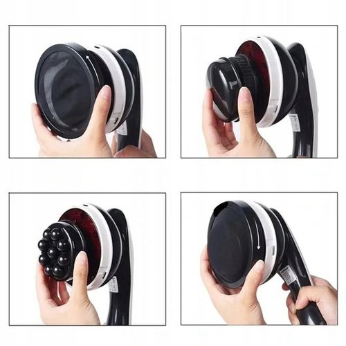 MASAŻER DO CIAŁA WYSZCZUPLAJĄCY ANTYCELLULITOWY PODGRZEWANY 8x KOŃCÓWEK 9w1 na Arena.pl