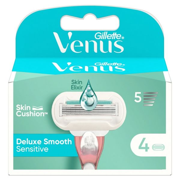 Venus Deluxe Smooth Sensitive, 4 wkłady do maszynki zdjęcie 5