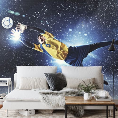 Emaga Fototapeta Bramkarz W Locie Vinyl Strukturalny 450x300 na Arena.pl