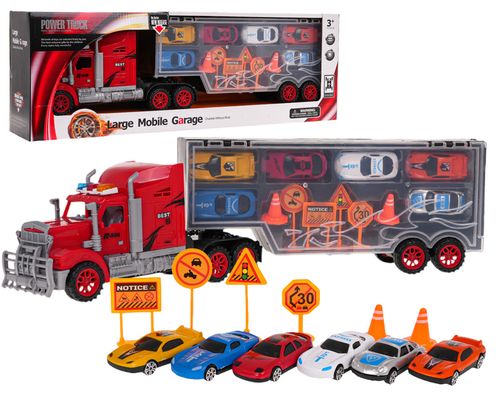 Ciężarówka Garaż + Autka na Arena.pl