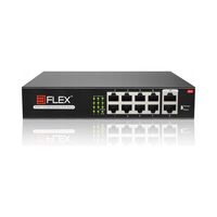 Switch PoE 8+2 8 portów PoE 2x Uplink 10/100Mbps 120W EXTEND 250m