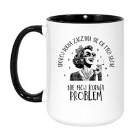 Duży Biało-Czarny 450 ml