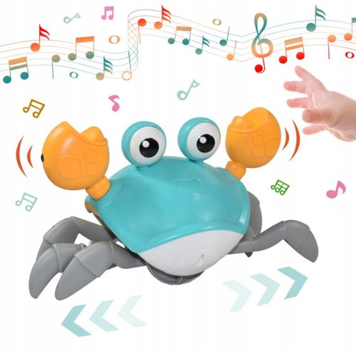 KRAB ŁAZIK PEŁZAJĄCY INTERAKTYWNY Z DZWIĘKIEM i ŚWIATŁEM LED na Arena.pl