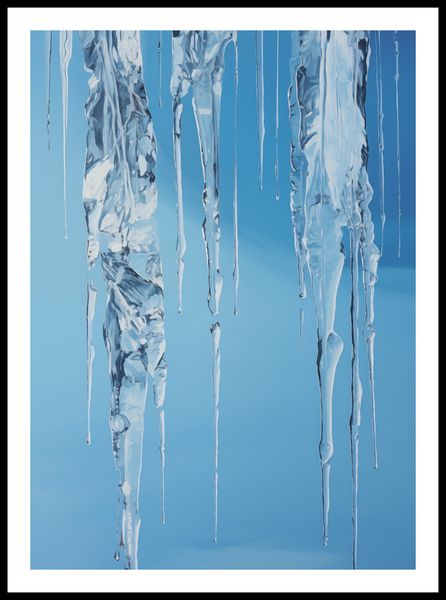 Plakat 50x70cm Kryształowe Sople zdjęcie 3