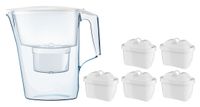 DZBANEK FILTRUJĄCY AQUAPHOR 2,5L TIME + 5 FILTRÓW MAXFOR PLUS