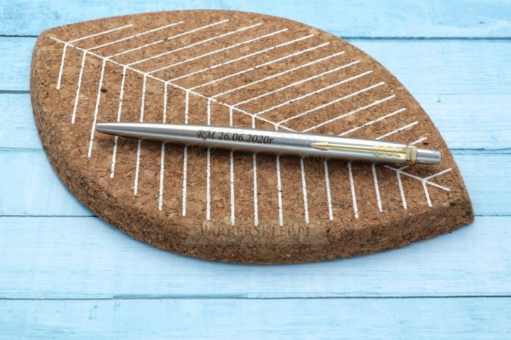 Długopis Parker Jotter Stal Matowa GT z grawerem - prezent na Walentynki zdjęcie 5