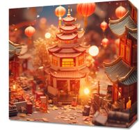 Obraz 40x40cm Festiwale Świata