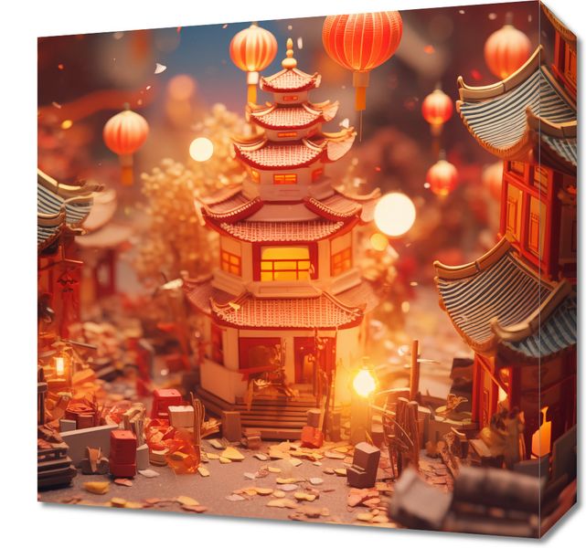 Obraz 40x40cm Festiwale Świata zdjęcie 1