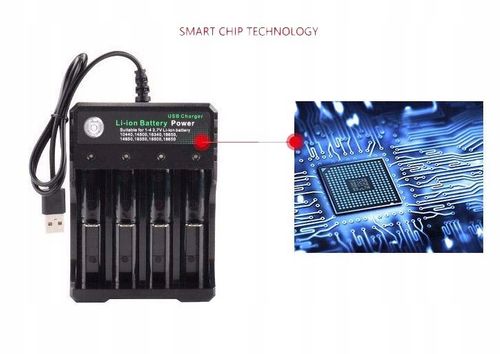 Ładowarka procesorowa AA AAA 18650 LR6 LR3 USB na Arena.pl