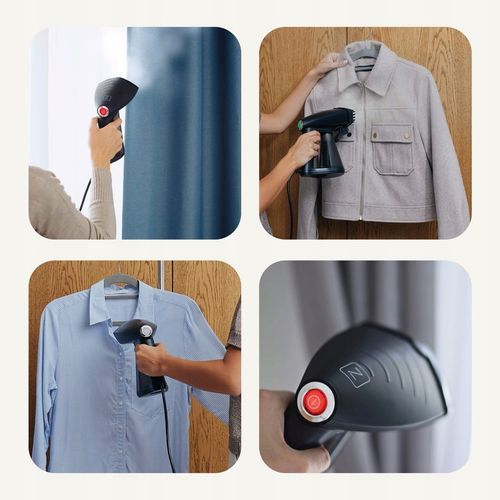 Parownica do ubrań Steamer Ręczna Regulacja Pary 30 g/min 40 sek+ na Arena.pl