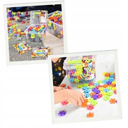 KLOCKI KONSTRUKCYJNE WAFLE MELI BASIC TRAVEL BOX 1000 EL PUZZLE 3D GOFRY na Arena.pl